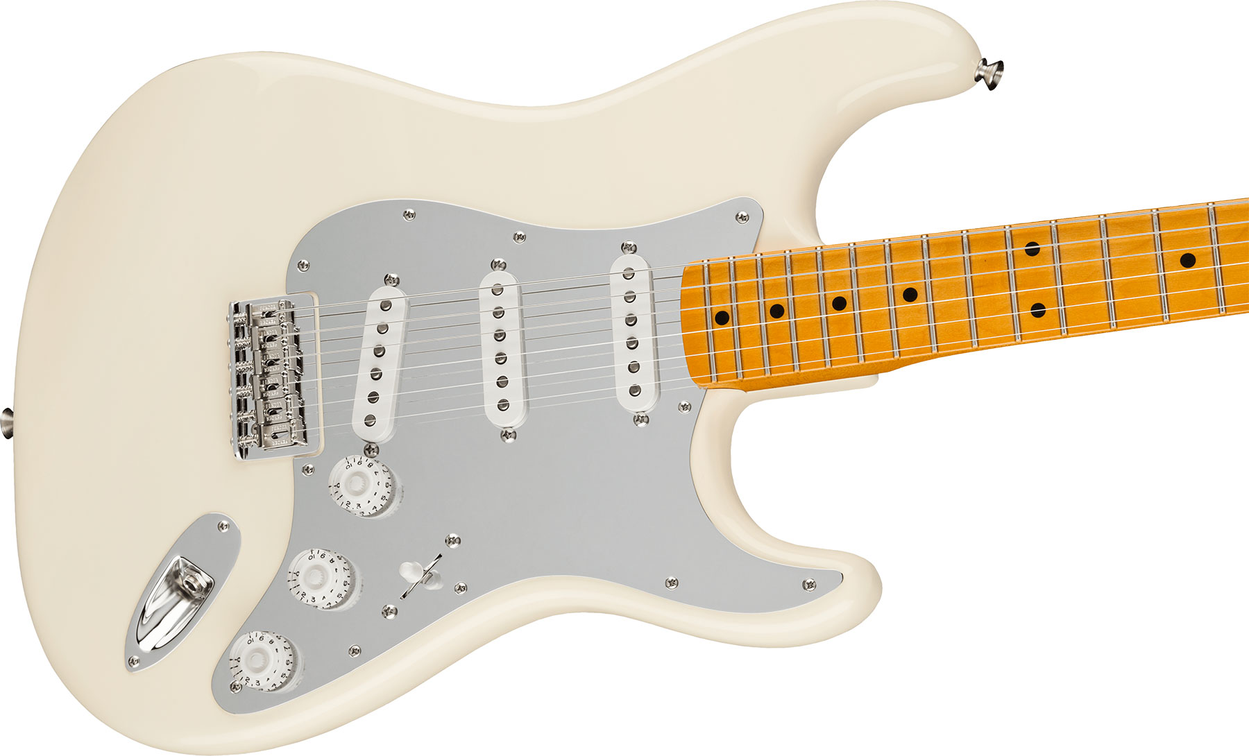 Fender Nile Rodgers Strat Hitmaker Usa Signature 3s Ht Mn - Olympic White - Guitarra eléctrica con forma de str. - Variation 2