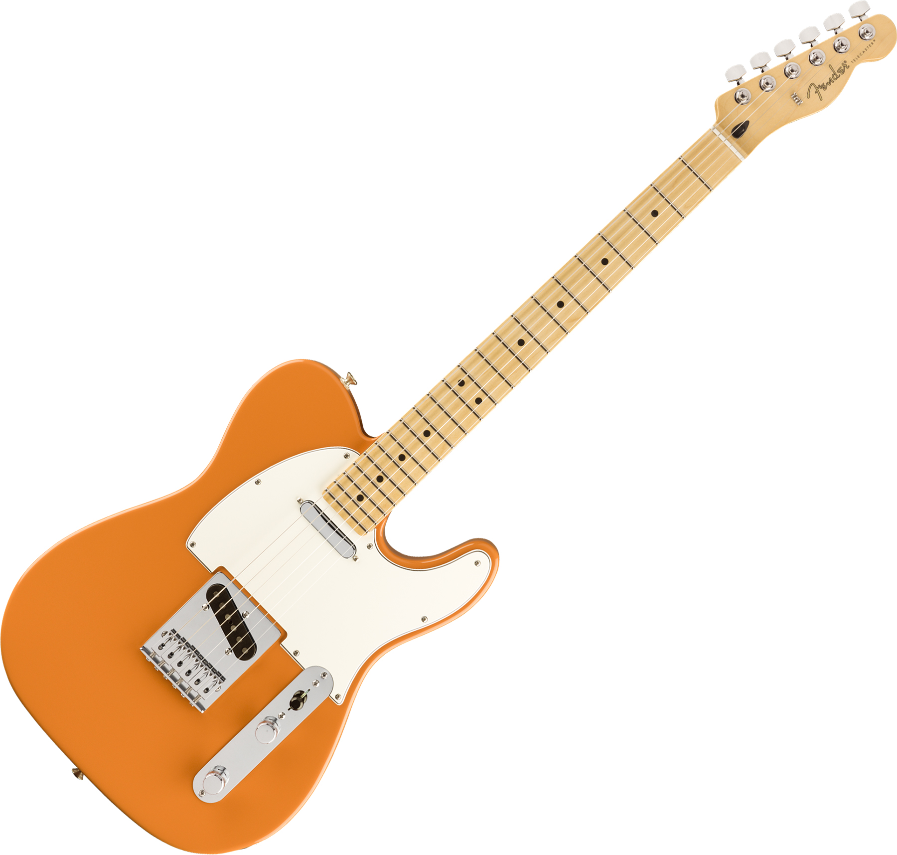 Guitarra eléctrica de cuerpo sólido Fender Player Telecaster (MEX, MN) -  capri orange naranja
