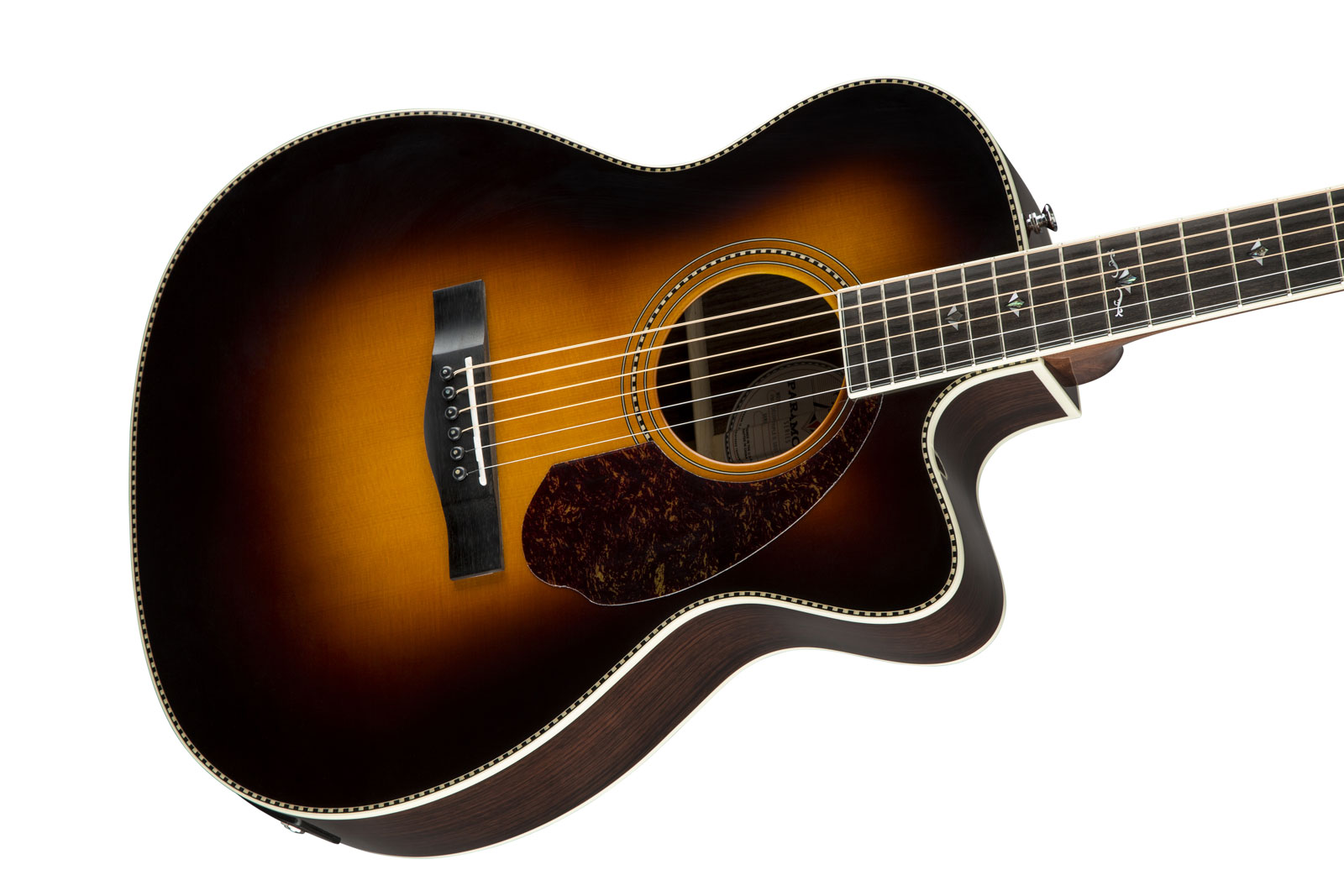 Fender Pm-3 Deluxe Paramount Triple 0 - Vintage Sunburst - Guitarra acústica & electro - Variation 3