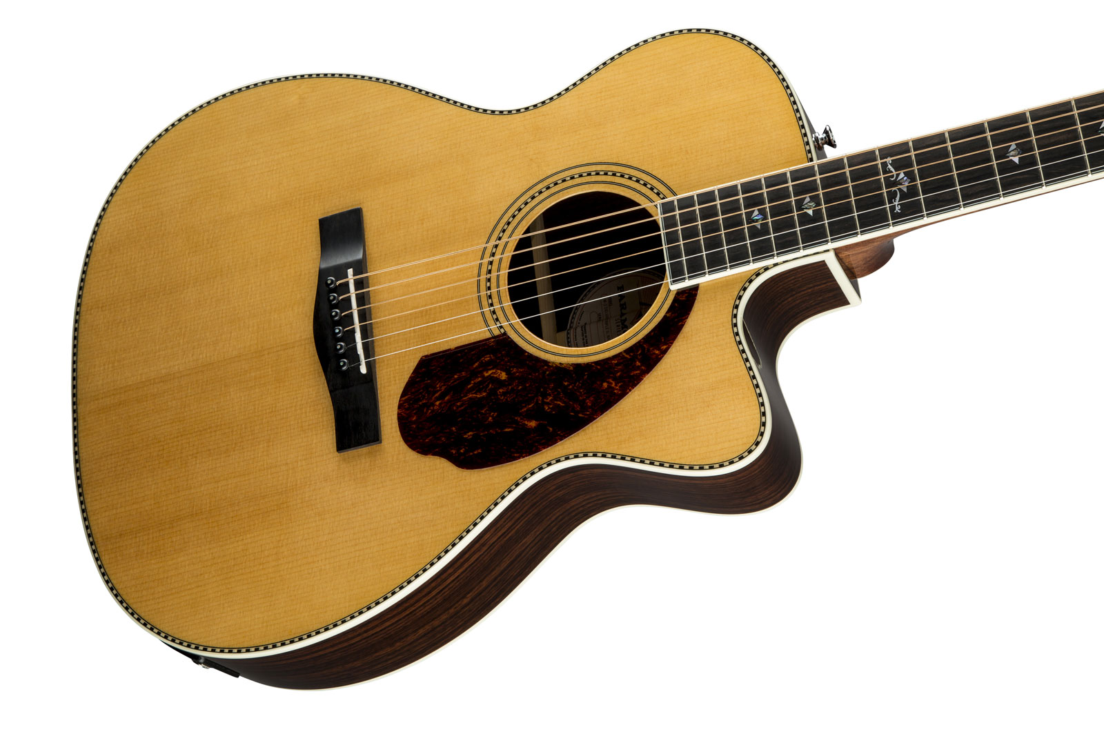 Fender Pm-3 Deluxe Paramount Triple 0 - Natural Gloss - Guitarra acústica & electro - Variation 3