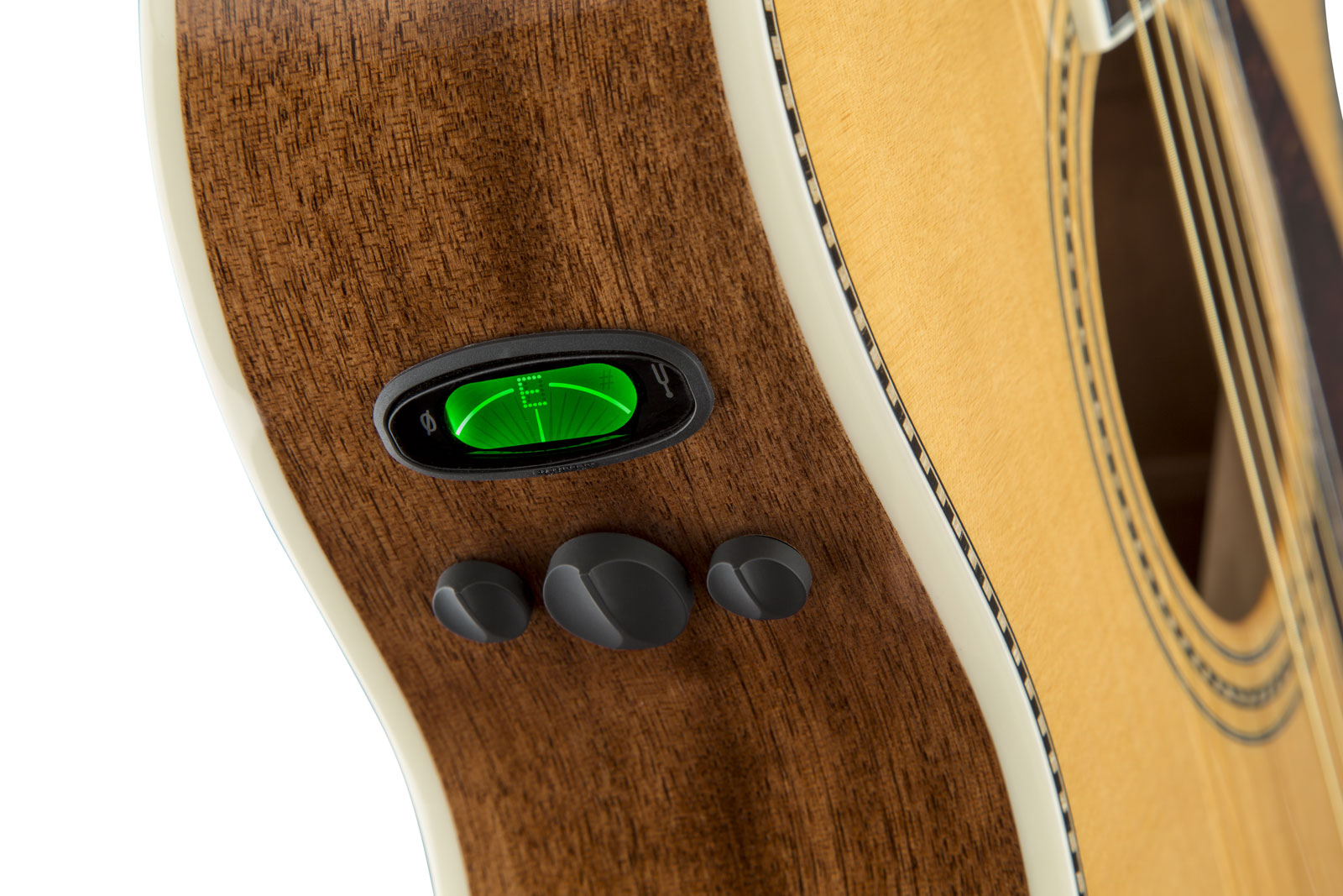 Fender Pm-3 Standard Paramount Triple-0 Cw Epicea Acajou 2017 - Natural - Guitarra electro acustica - Variation 3