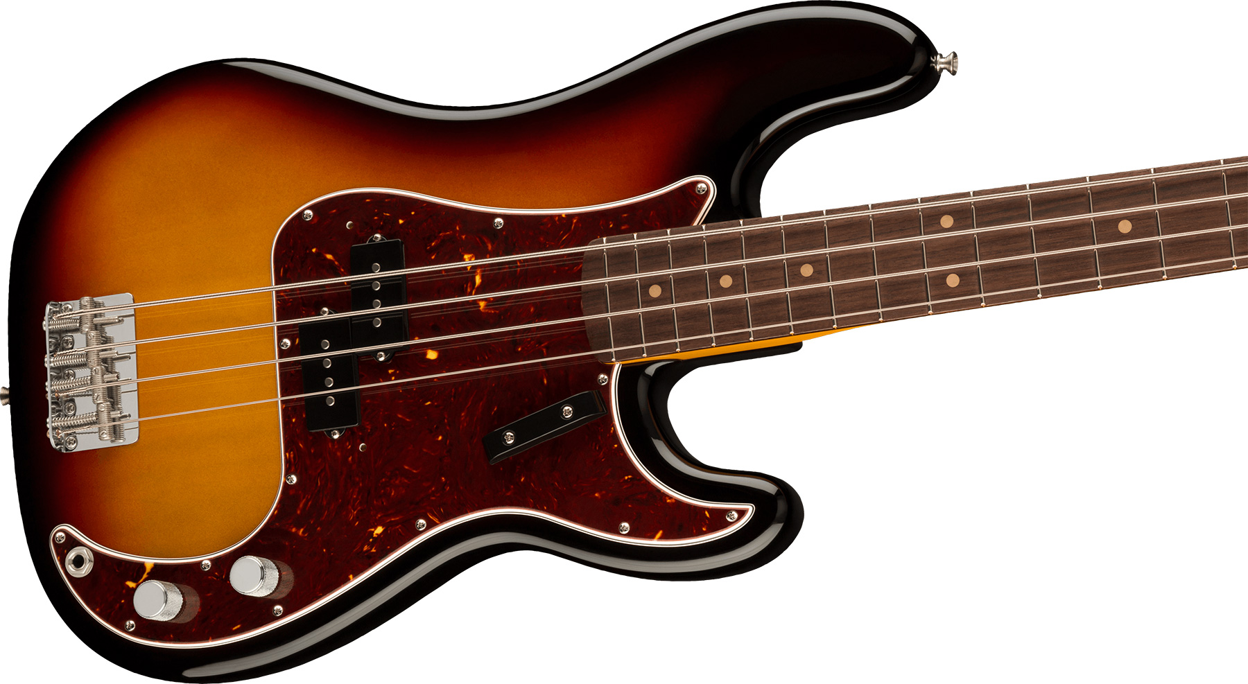 Fender Precision Bass 1960 American Vintage Ii Usa Rw - 3-color Sunburst - Bajo eléctrico de cuerpo sólido - Variation 2