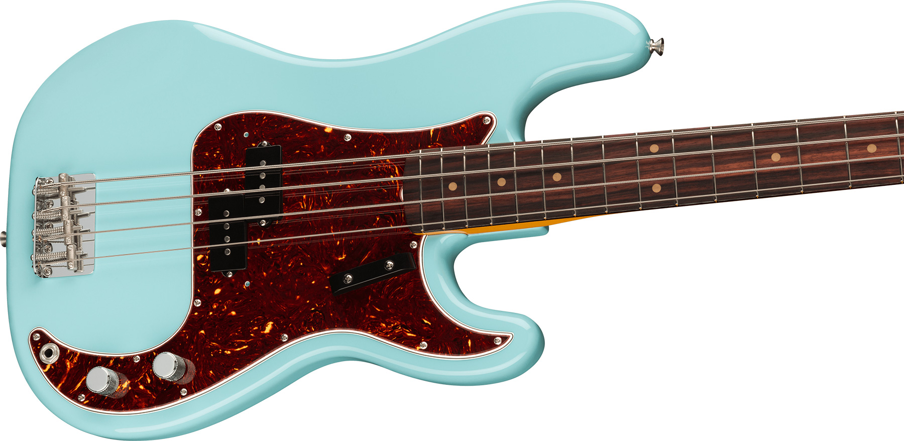 Fender Precision Bass 1960 American Vintage Ii Usa Rw - Daphne Blue - Bajo eléctrico de cuerpo sólido - Variation 2