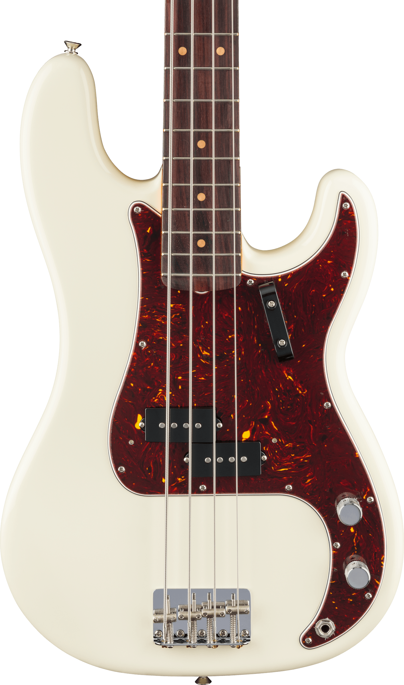 Fender Precision Bass 1960 American Vintage Ii Usa Rw - Olympic White - Bajo eléctrico de cuerpo sólido - Variation 2