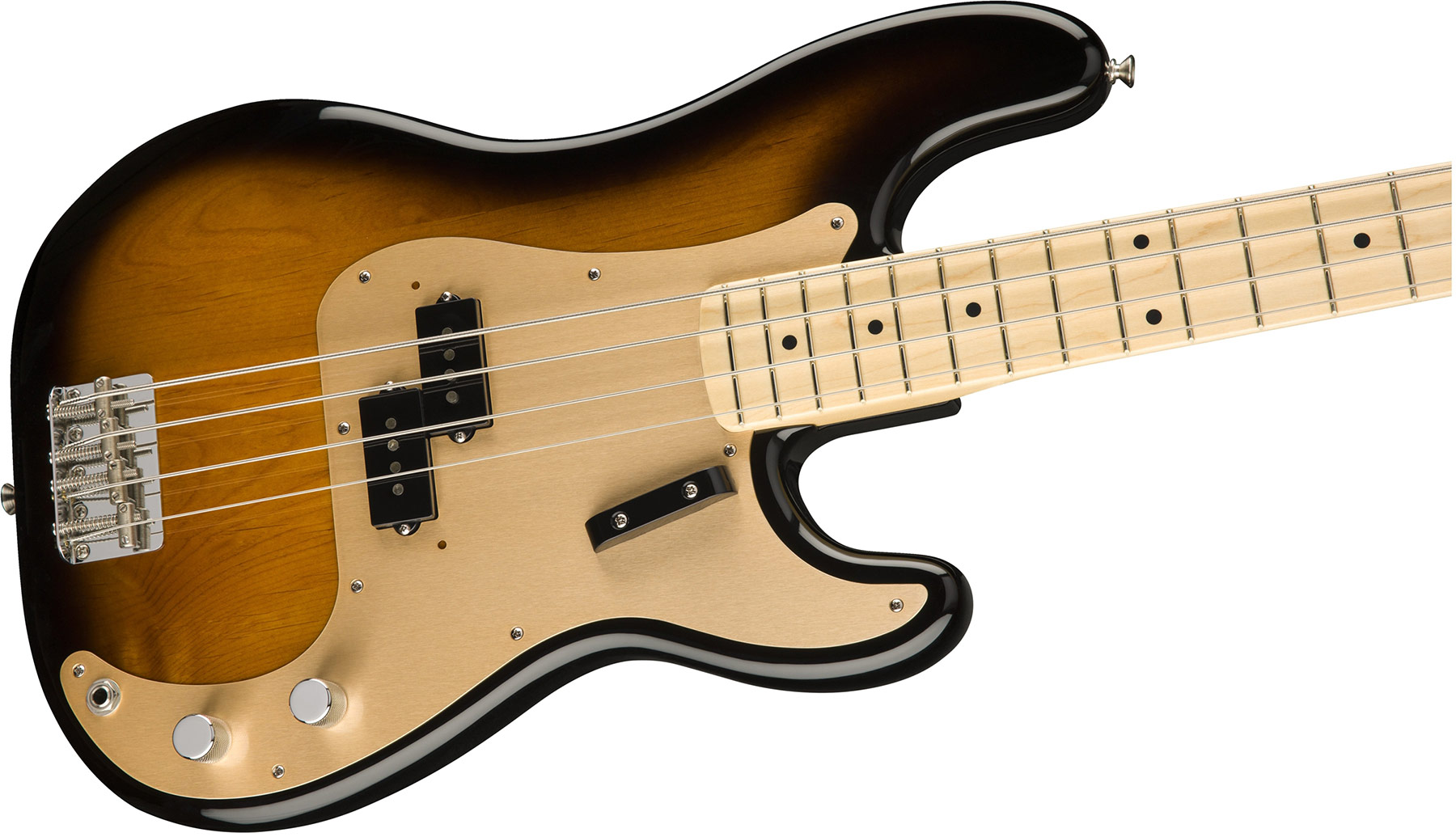 Fender Precision Bass '50s American Original Usa Mn - 2-color Sunburst - Bajo eléctrico de cuerpo sólido - Variation 1