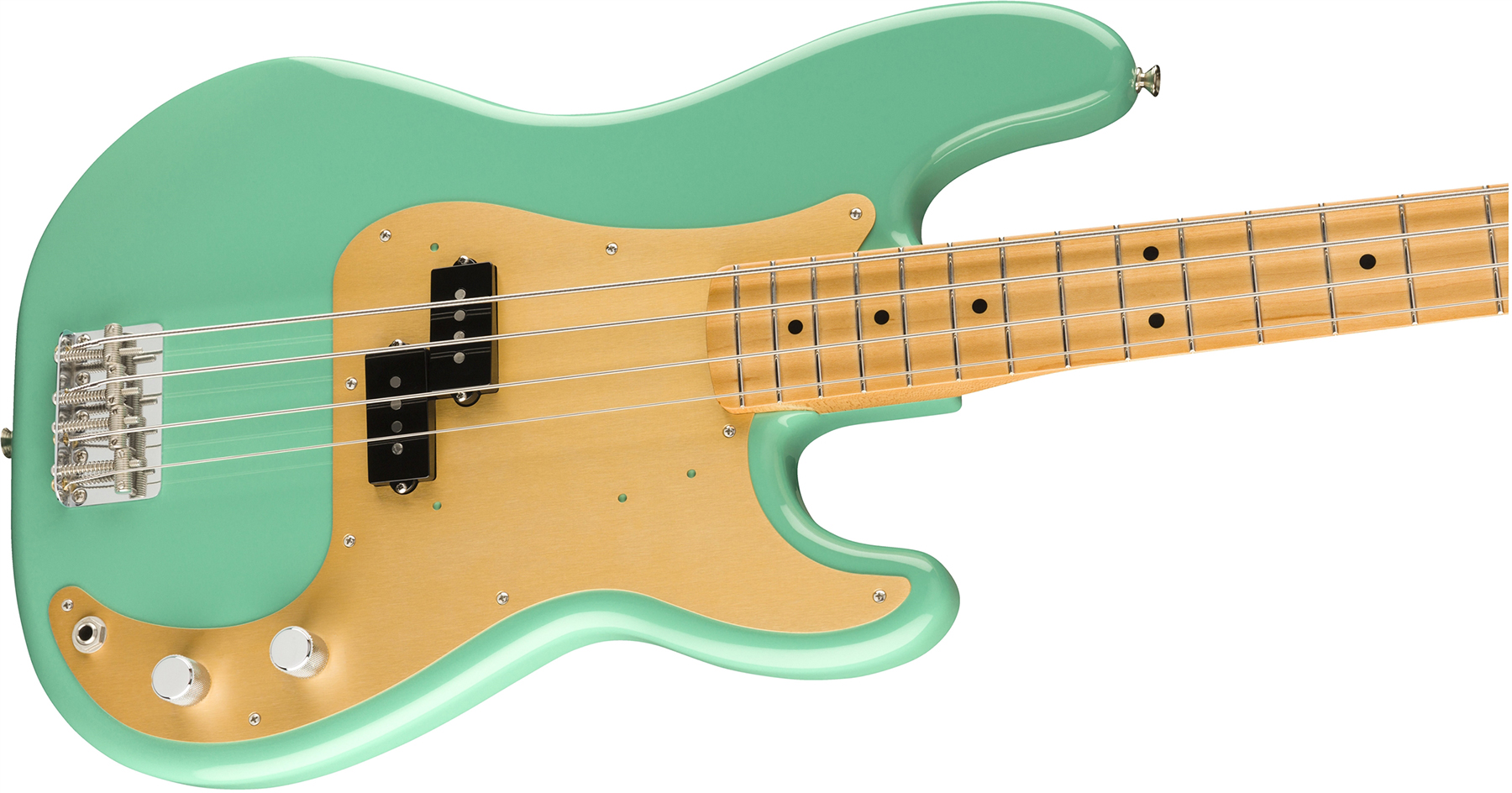Fender Precision Bass 50s Vintera Vintage Mex Mn - Seafoam Green - Bajo eléctrico de cuerpo sólido - Variation 2