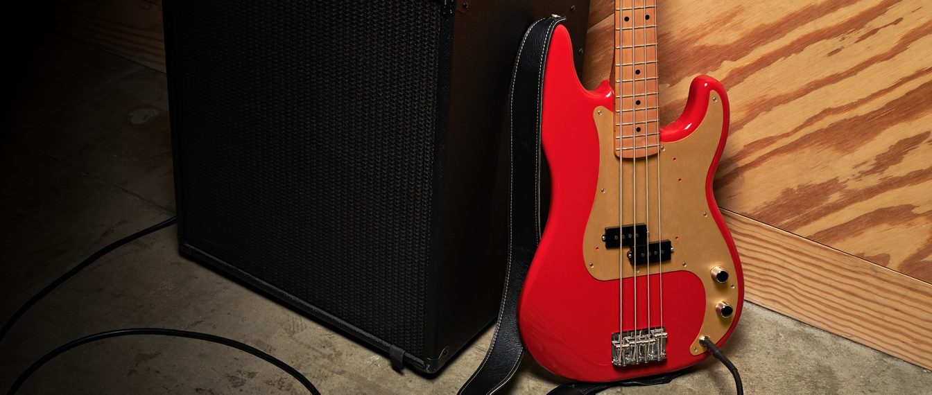 Fender Precision Bass 50s Vintera Vintage Mex Mn - Dakota Red - Bajo eléctrico de cuerpo sólido - Variation 4