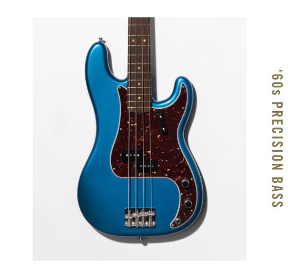 Fender Precision Bass '60s American Original Usa Rw - Lake Placid Blue - Bajo eléctrico de cuerpo sólido - Variation 4