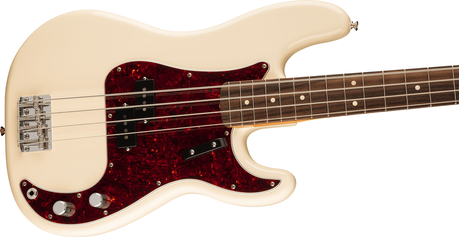 Fender Precision Bass 60s Vintera Ii Mex Rw - Olympic White - Bajo eléctrico de cuerpo sólido - Variation 2