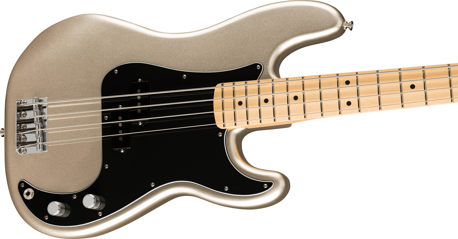 Fender Precision Bass 75th Anniversary Ltd Mex Mn +housse - Diamond Anniversary - Bajo eléctrico de cuerpo sólido - Variation 2