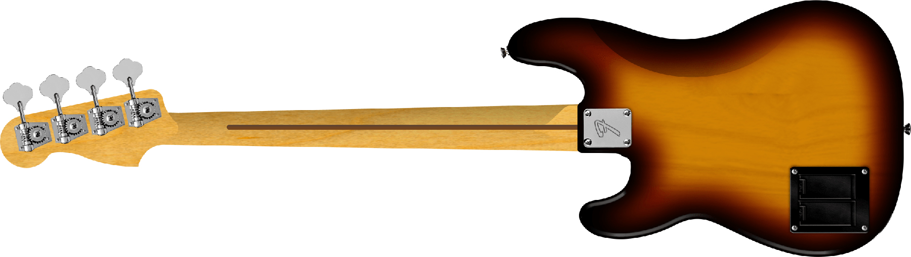 Fender Precision Bass Active Player Ii Modified Mex Mn - 3-color Sunburst - Bajo eléctrico de cuerpo sólido - Variation 1