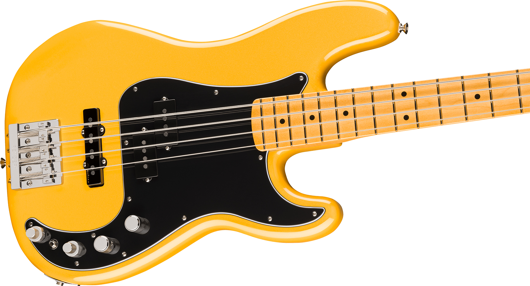 Fender Precision Bass Active Player Ii Modified Mex Mn - Sunshine Yellow - Bajo eléctrico de cuerpo sólido - Variation 2