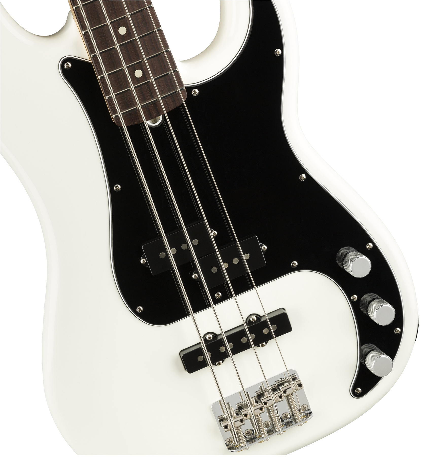 Fender Precision Bass American Performer Usa Rw - Arctic White - Bajo eléctrico de cuerpo sólido - Variation 2
