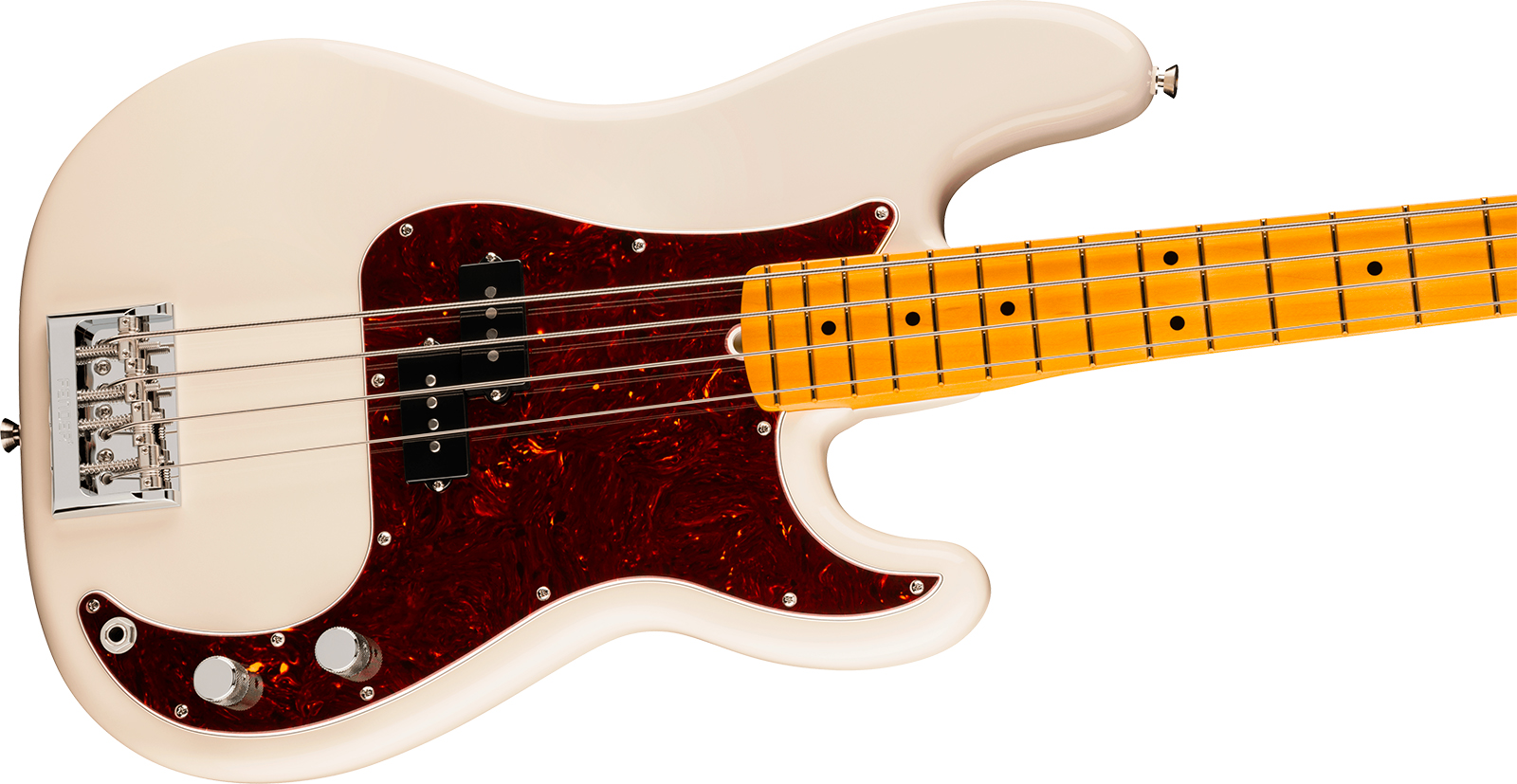 Fender Precision Bass American Pro. Usa Mn - Olympic White - Bajo eléctrico de cuerpo sólido - Variation 2