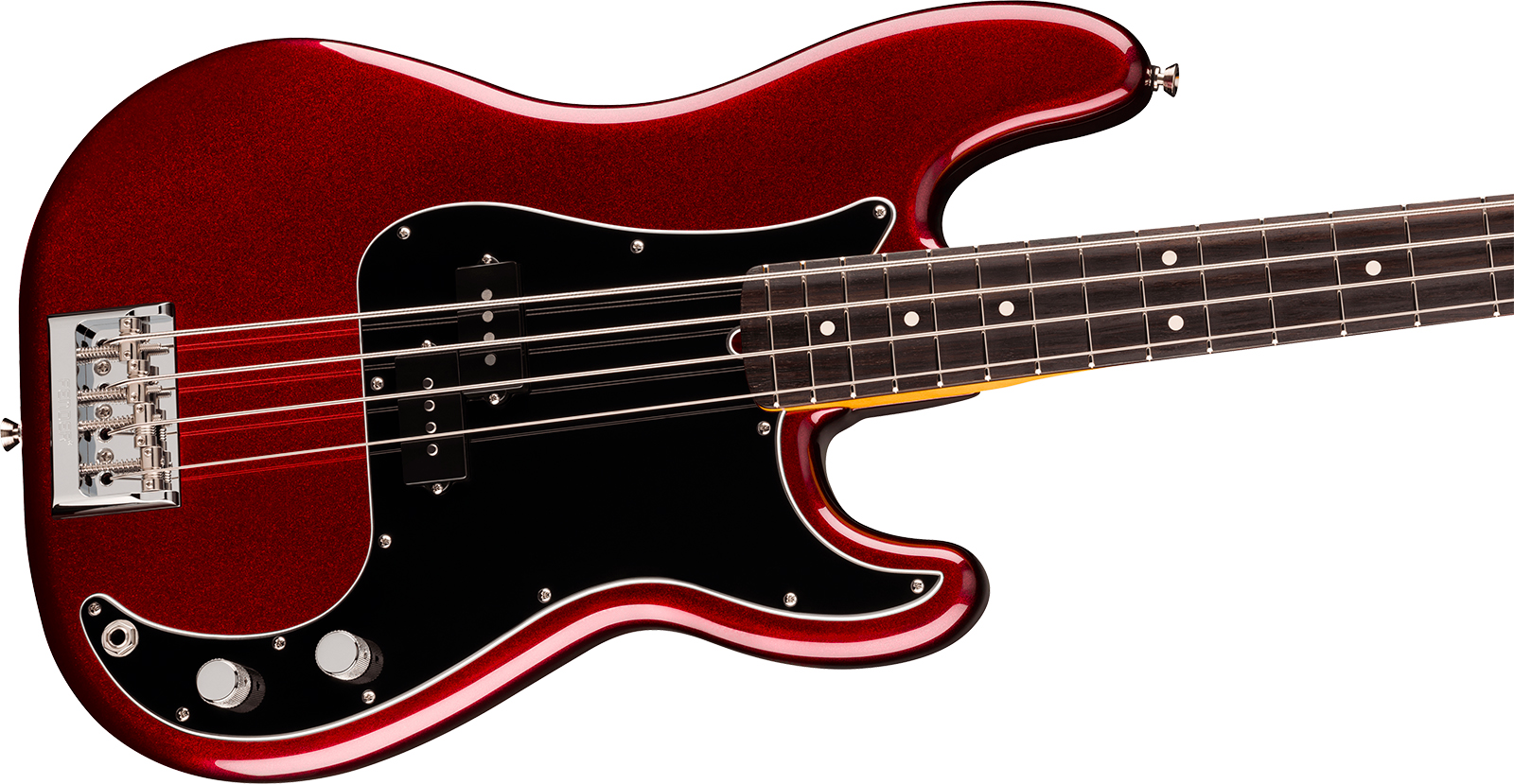 Fender Precision Bass American Pro. Usa Rw - Oxblood - Bajo eléctrico de cuerpo sólido - Variation 2