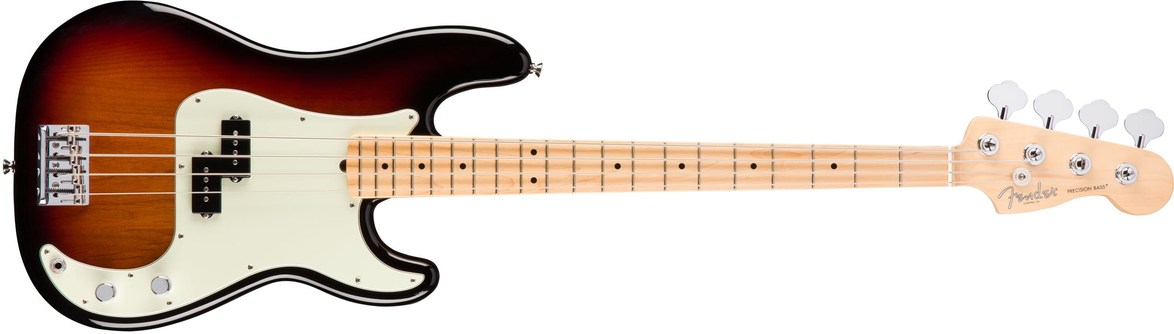 Fender Precision Bass American Professional 2017 Usa Mn - 3-color Sunburst - Bajo eléctrico de cuerpo sólido - Variation 1