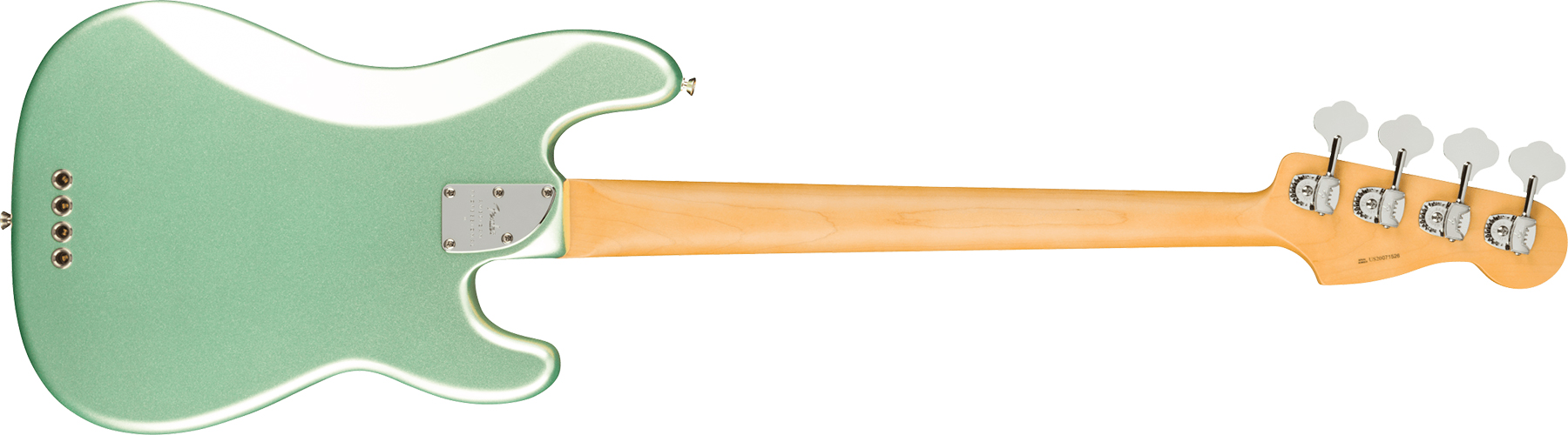 Fender Precision Bass American Professional Ii Lh Gaucher Usa Mn - Mystic Surf Green - Bajo eléctrico de cuerpo sólido - Variation 1