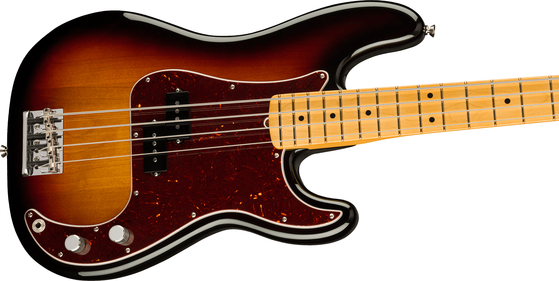 Fender Precision Bass American Professional Ii Usa Mn - 3-color Sunburst - Bajo eléctrico de cuerpo sólido - Variation 2