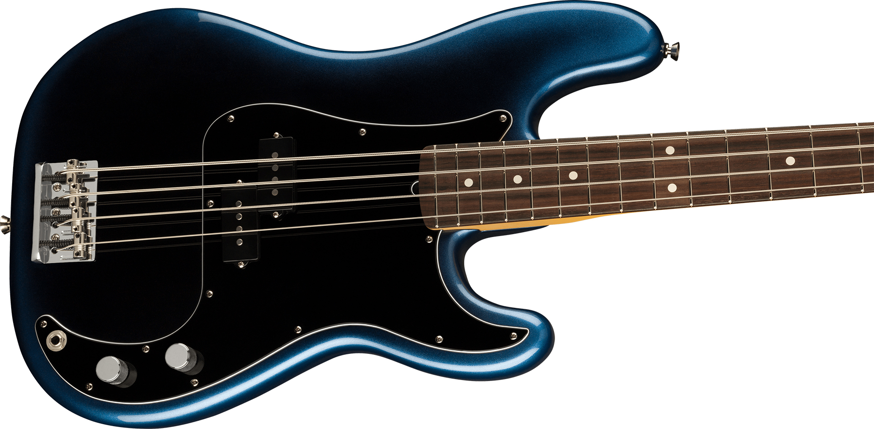 Fender Precision Bass American Professional Ii Usa Rw - Dark Night - Bajo eléctrico de cuerpo sólido - Variation 2