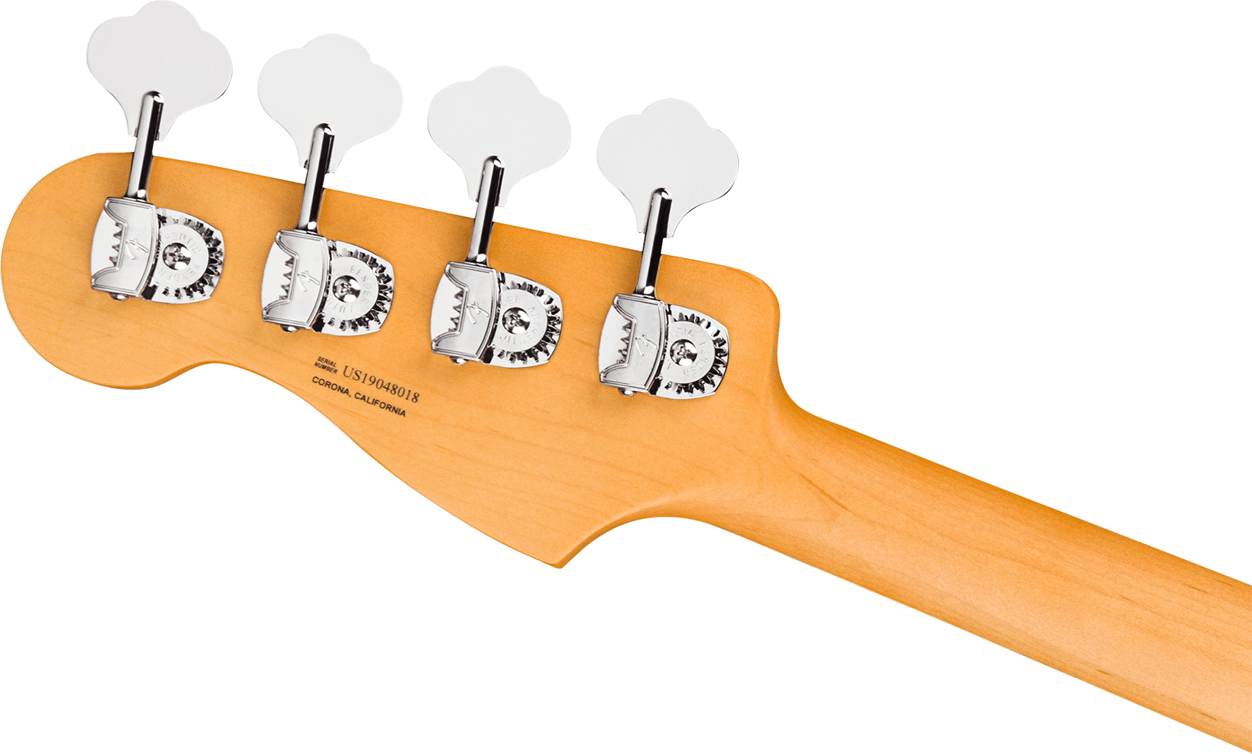 Fender Precision Bass American Ultra 2019 Usa Mn - Arctic Pearl - Bajo eléctrico de cuerpo sólido - Variation 3