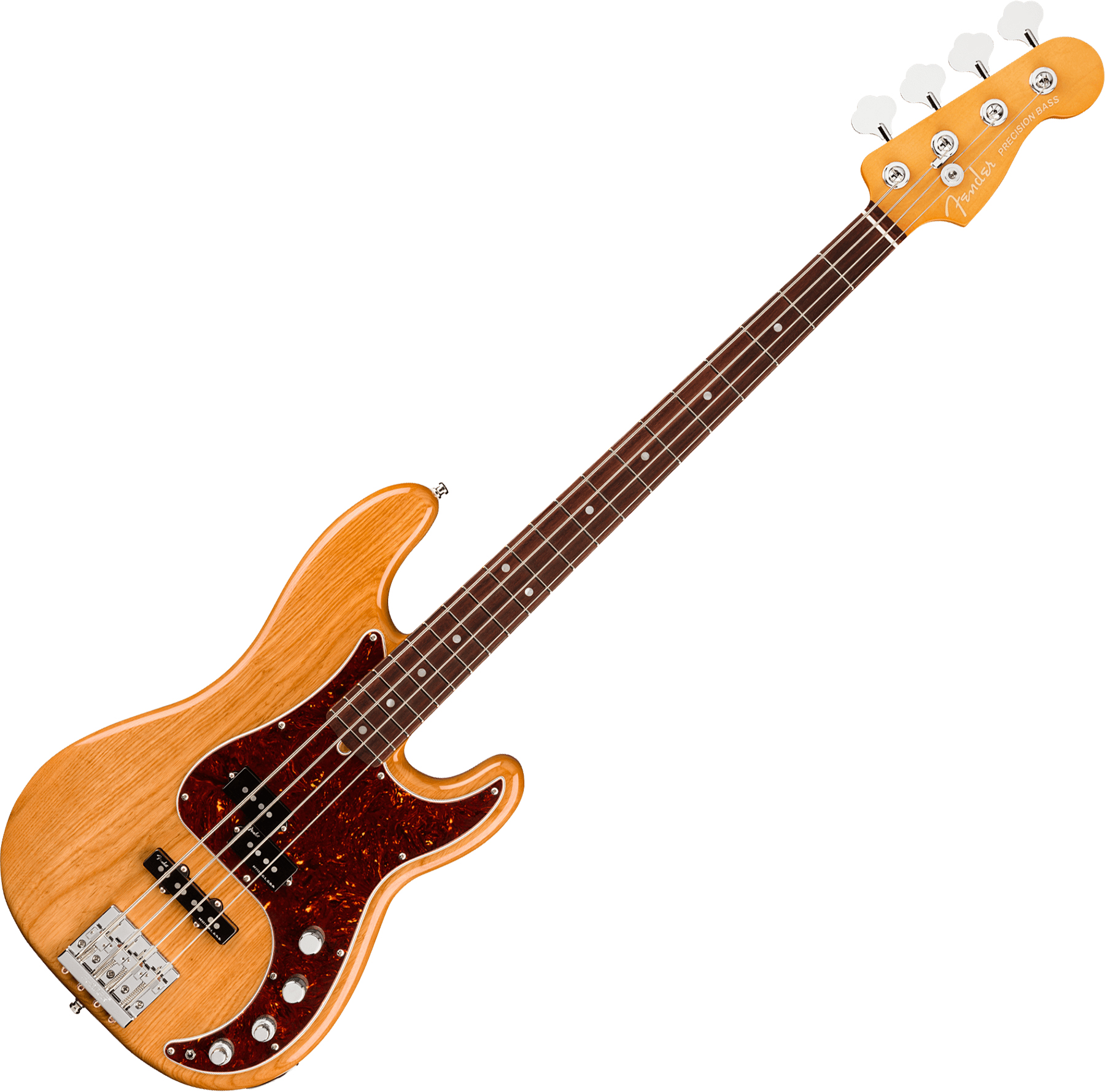 Bajo eléctrico de cuerpo sólido Fender American Ultra Precision Bass (USA,  RW) - aged natural natural
