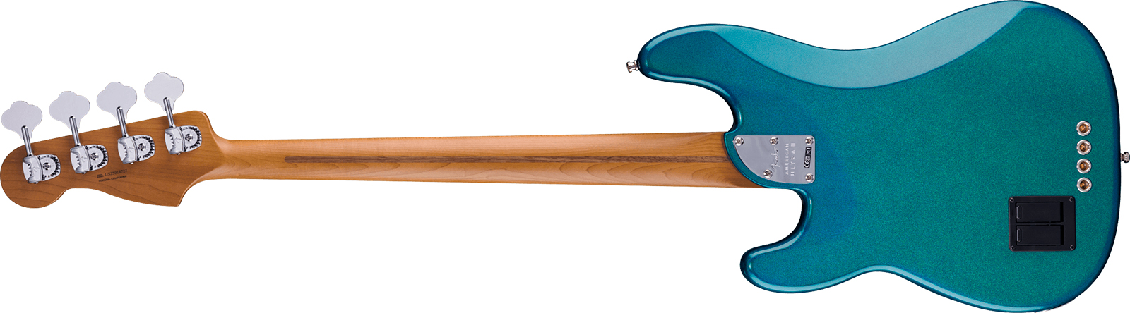 Fender Precision Bass American Ultra Ii Ltd Usa Active Mn - Aurora Metallic - Bajo eléctrico de cuerpo sólido - Variation 1