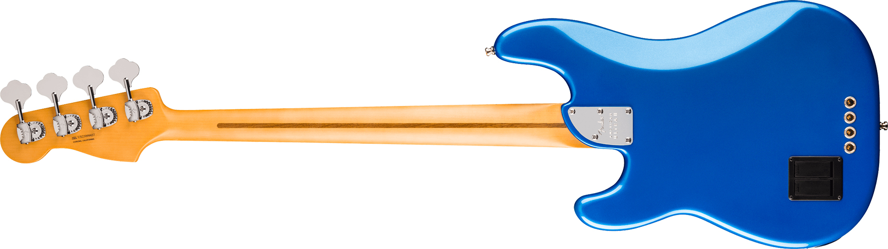 Fender Precision Bass American Ultra Ii Usa Active Eb - Noble Blue - Bajo eléctrico de cuerpo sólido - Variation 1
