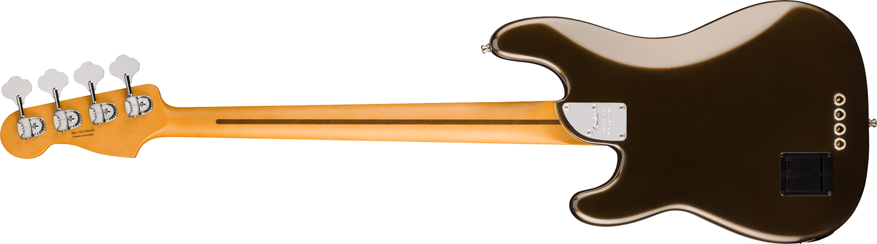 Fender Precision Bass American Ultra Ii Usa Active Eb - Texas Tea - Bajo eléctrico de cuerpo sólido - Variation 1