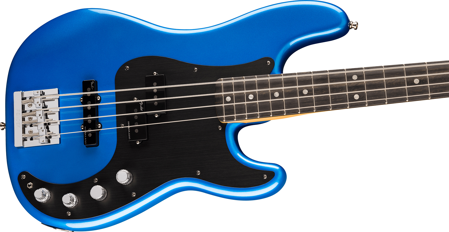 Fender Precision Bass American Ultra Ii Usa Active Eb - Noble Blue - Bajo eléctrico de cuerpo sólido - Variation 2