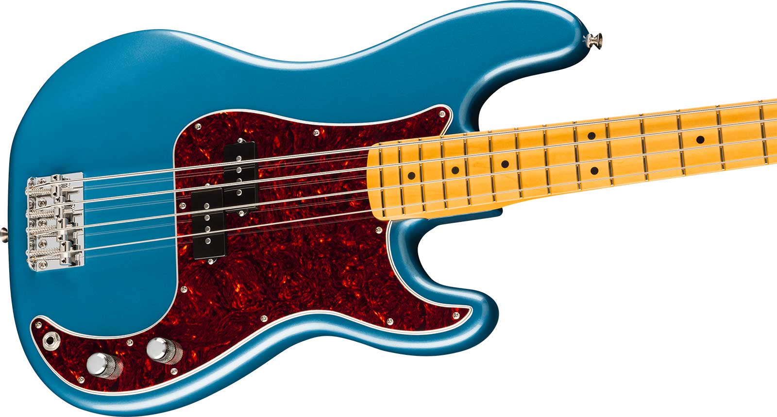 Fender Precision Bass Classic American Professional Usa Mn - Faded Lake Placid Blue - Bajo eléctrico de cuerpo sólido - Variation 2