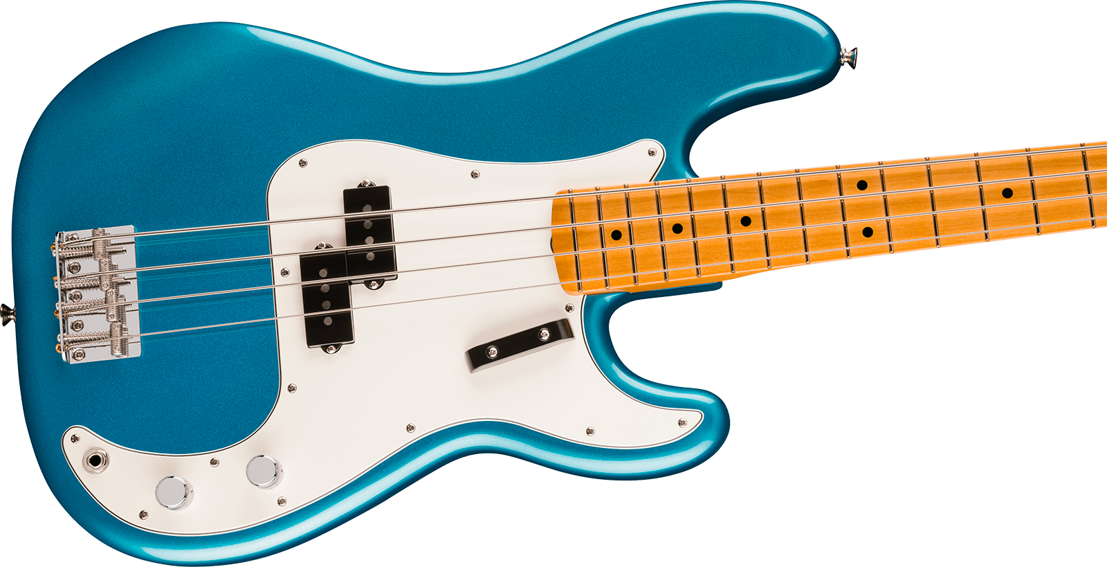 Fender Precision Bass Late 60s Vintera 3 Mex Mn - Lake Placid Blue - Bajo eléctrico de cuerpo sólido - Variation 2