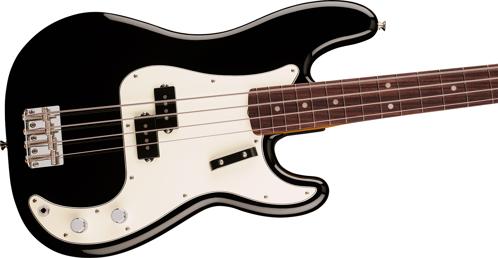 Fender Precision Bass Late 60s Vintera 3 Mex Rw - Black - Bajo eléctrico de cuerpo sólido - Variation 2
