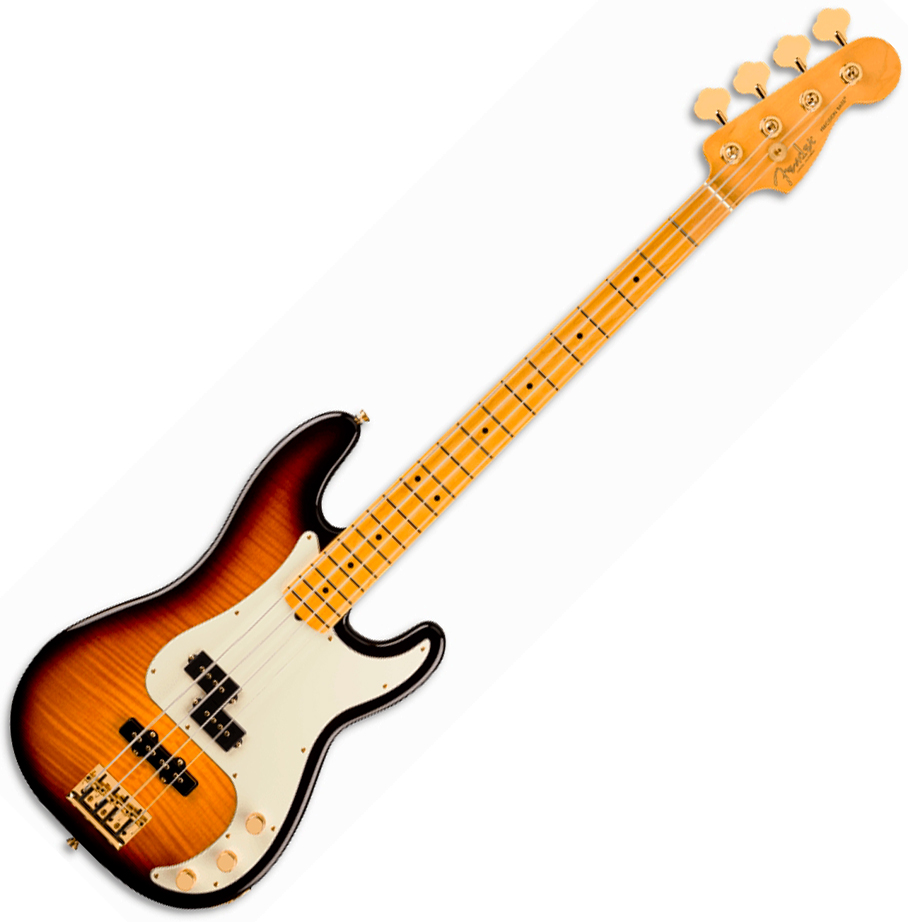 Fender Precision Bass Pj American Pro Ii 75th Ann. Usa Rw - 2-color Sunburst - Bajo eléctrico de cuerpo sólido - Variation 1