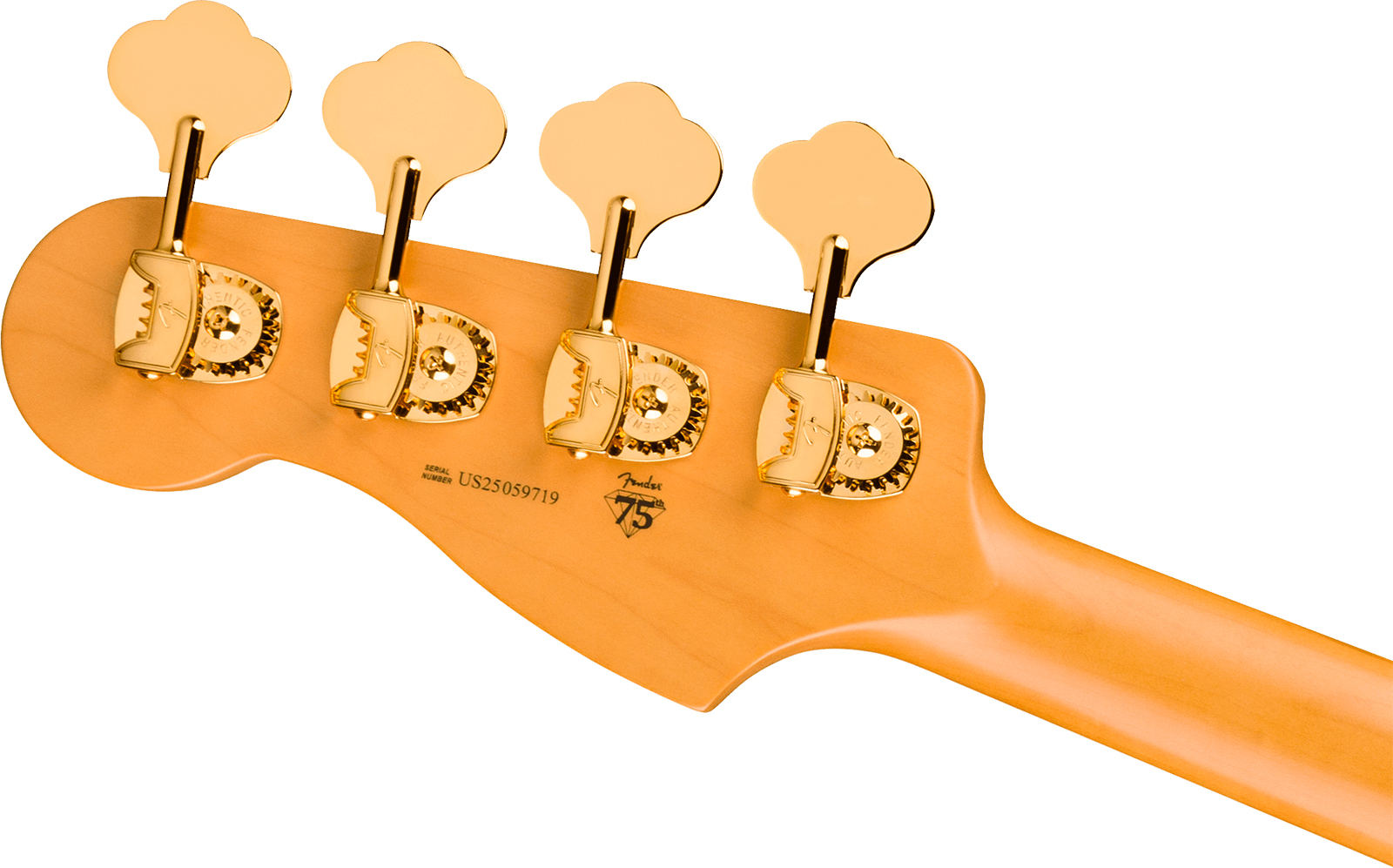Fender Precision Bass Pj American Pro Ii 75th Ann. Usa Rw - 2-color Sunburst - Bajo eléctrico de cuerpo sólido - Variation 4