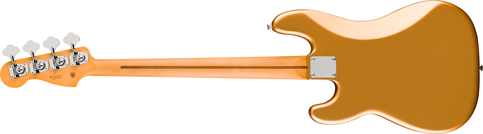 Fender Precision Bass Player Ii 75th Ann. Mex Ht 2s Mn - Aztec Gold - Bajo eléctrico de cuerpo sólido - Variation 1