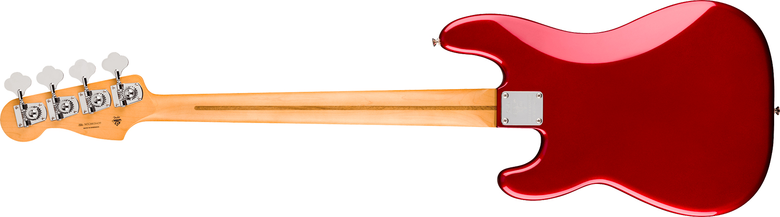 Fender Precision Bass Player Ii 75th Ann. Mex Ht 2s Mn - Candy Apple Red - Bajo eléctrico de cuerpo sólido - Variation 1