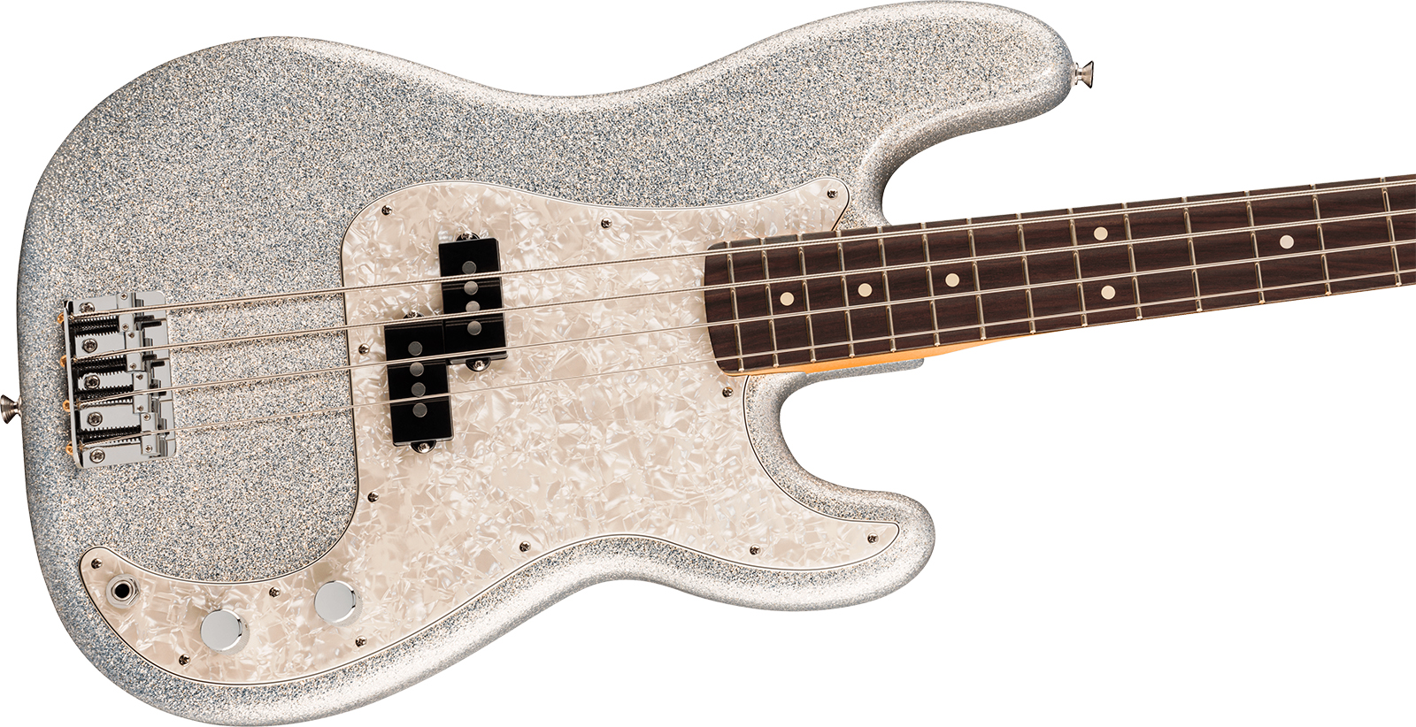 Fender Precision Bass Player Ii 75th Ann. Mex Rw - Diamond Dust Sparkle - Bajo eléctrico de cuerpo sólido - Variation 4