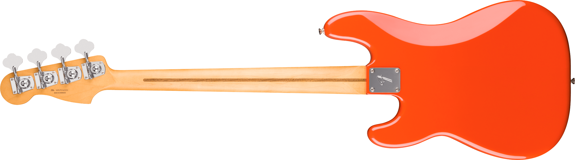 Fender Precision Bass Player Ii Mex Mn - Rallye Orange - Bajo eléctrico de cuerpo sólido - Variation 1