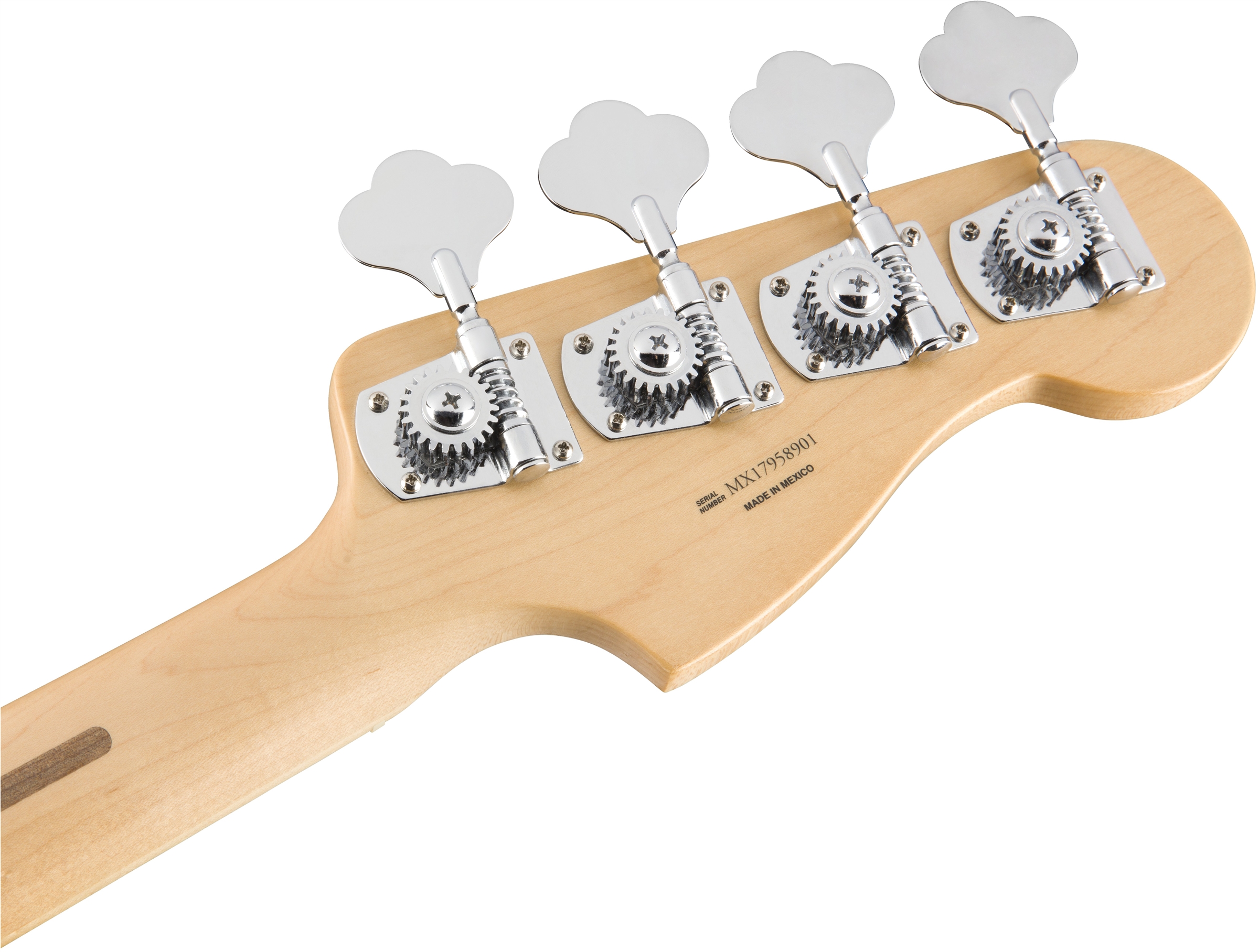 Fender Precision Bass Player Lh Gaucher Mex Mn - Black - Bajo eléctrico de cuerpo sólido - Variation 5