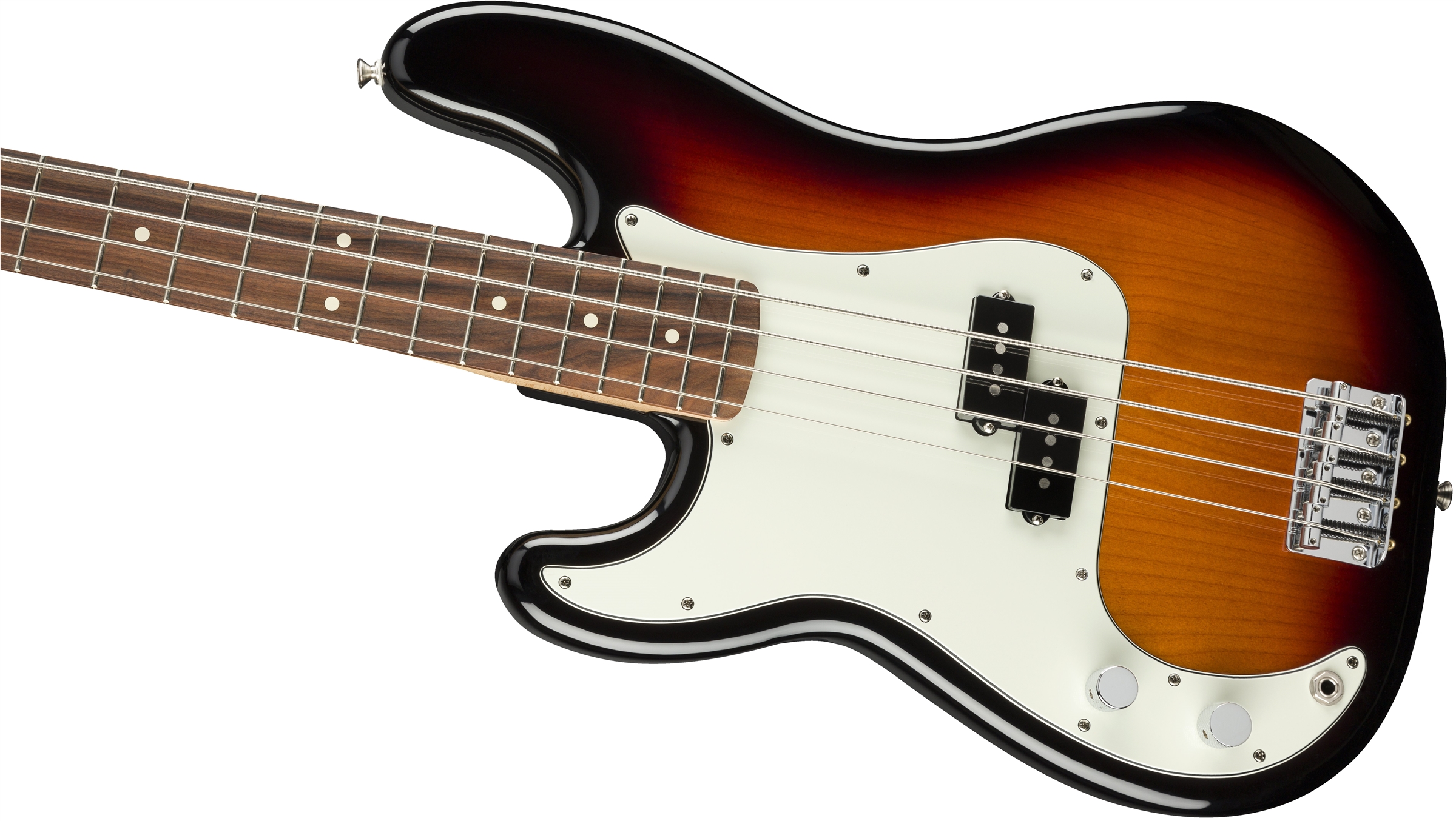 Fender Precision Bass Player Lh Gaucher Mex Pf - 3-color Sunburst - Bajo eléctrico de cuerpo sólido - Variation 3