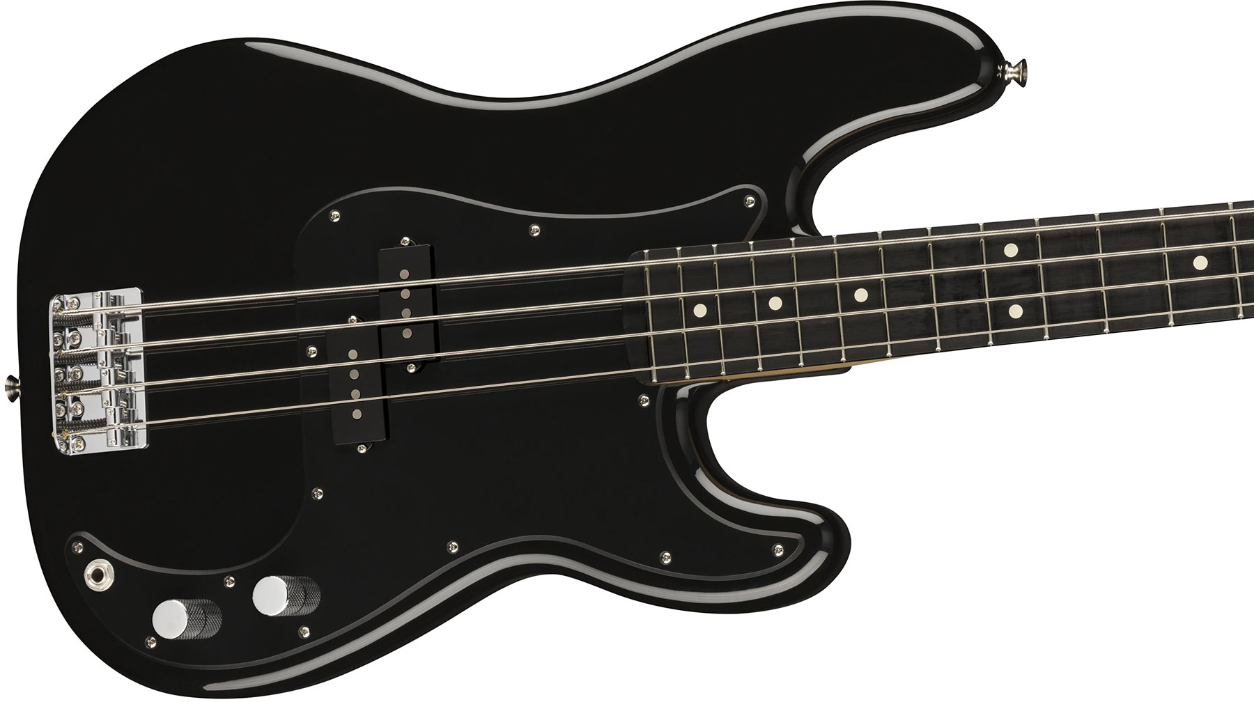 Fender Precision Bass Player Ltd Mex Eb - Black - Bajo eléctrico de cuerpo sólido - Variation 2