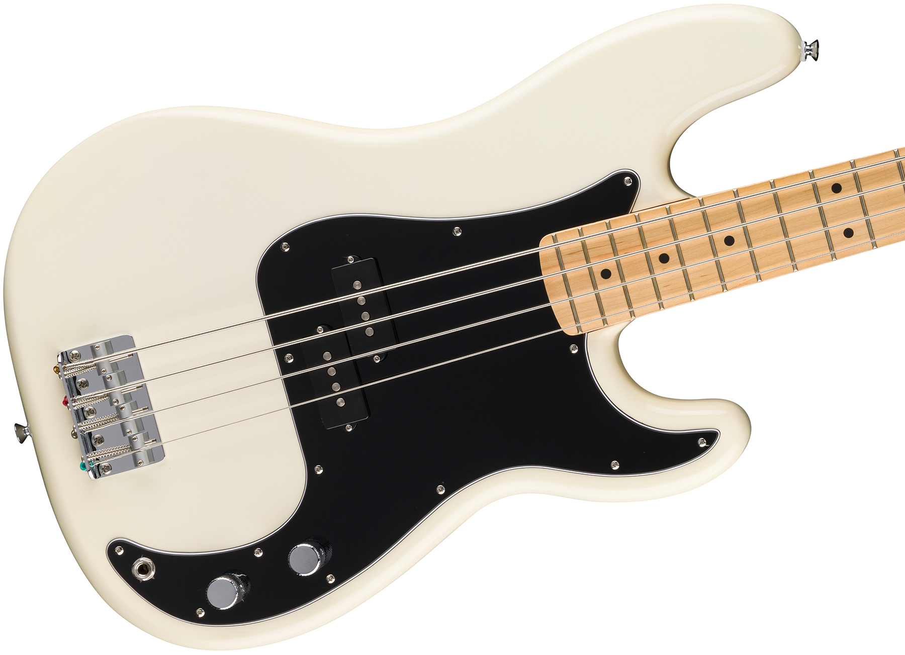 Fender Precision Bass Standard Mex Mn - Olympic White - Bajo eléctrico de cuerpo sólido - Variation 2