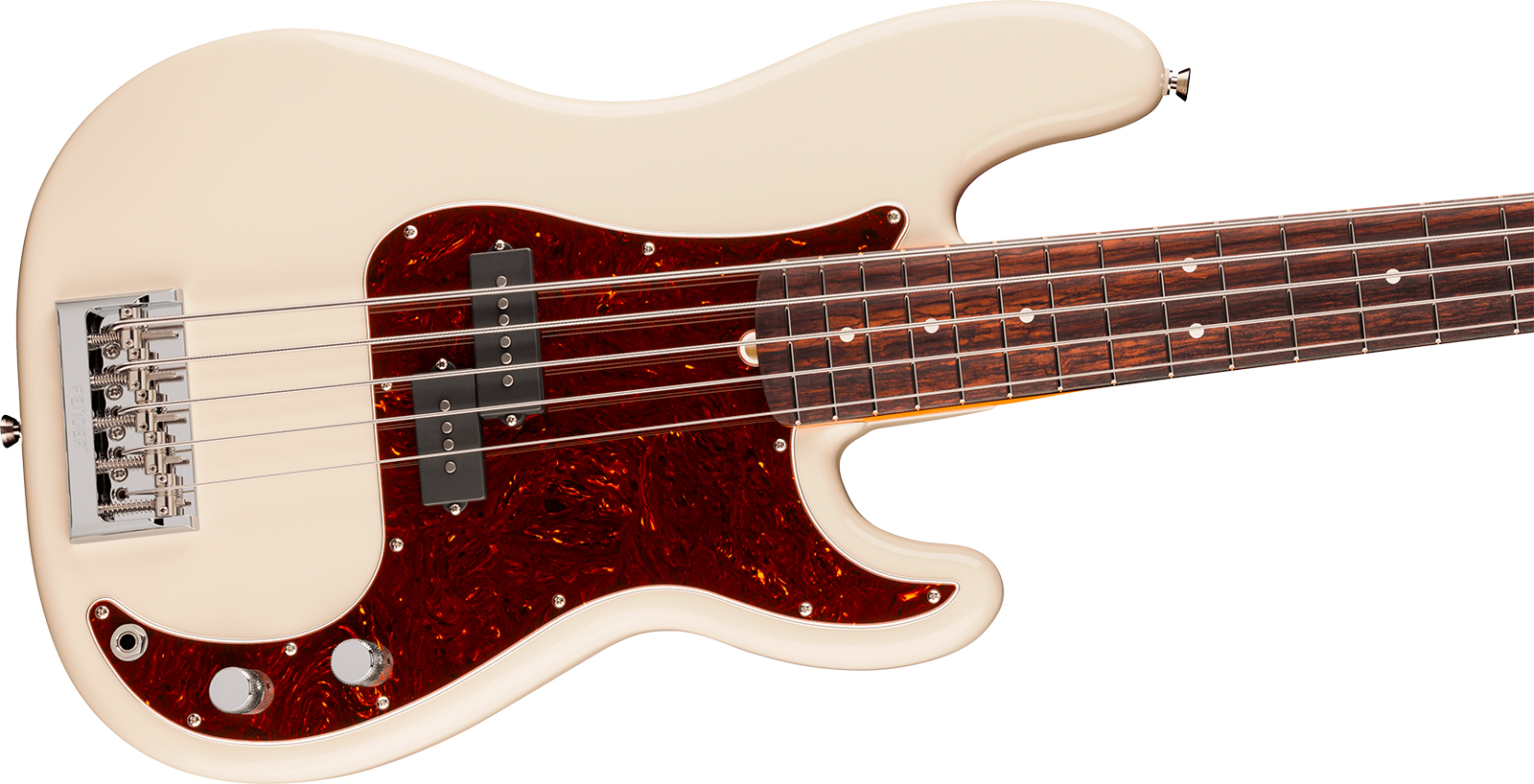Fender Precision Bass V American Pro. Usa 5c Rw - Olympic White - Bajo eléctrico de cuerpo sólido - Variation 2