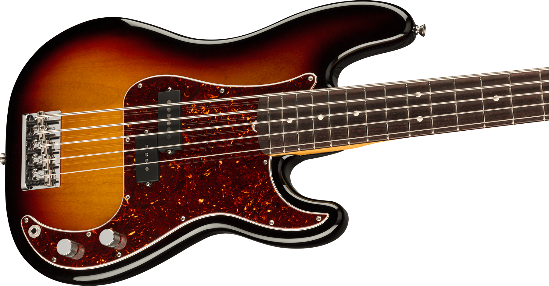 Fender Precision Bass V American Professional Ii Usa 5-cordes Rw - 3-color Sunburst - Bajo eléctrico de cuerpo sólido - Variation 2