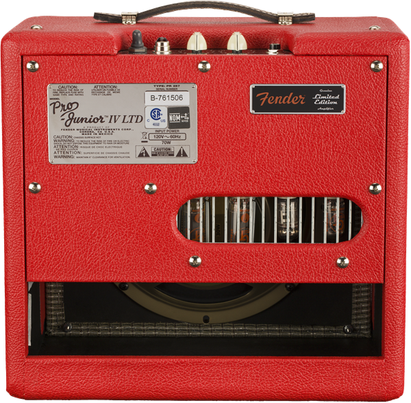 Fender Pro Junior Iv 15w 1x12 Fiesta Red - Combo amplificador para guitarra eléctrica - Variation 2