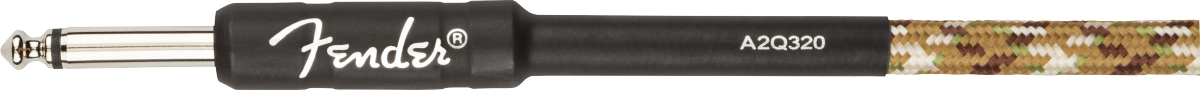 Fender Professional Series Instrument Cable Droit Droit 18.6ft 5.7m Desert Camo - Cable - Variation 2