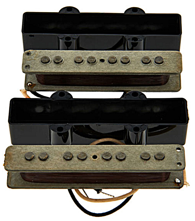 Fender Pure Vintage '74 Jazz Bass Pickups 2-set Alnico 5 - Pastilla bajo eléctrico - Variation 1