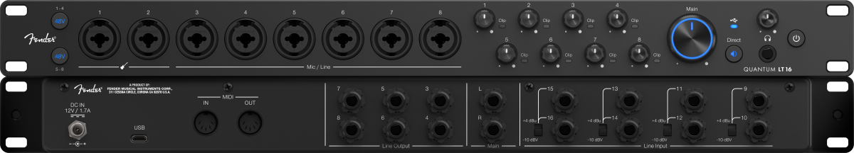 Fender Quantum Lt 16 Usb-c - Interface de audio USB - Variation 1