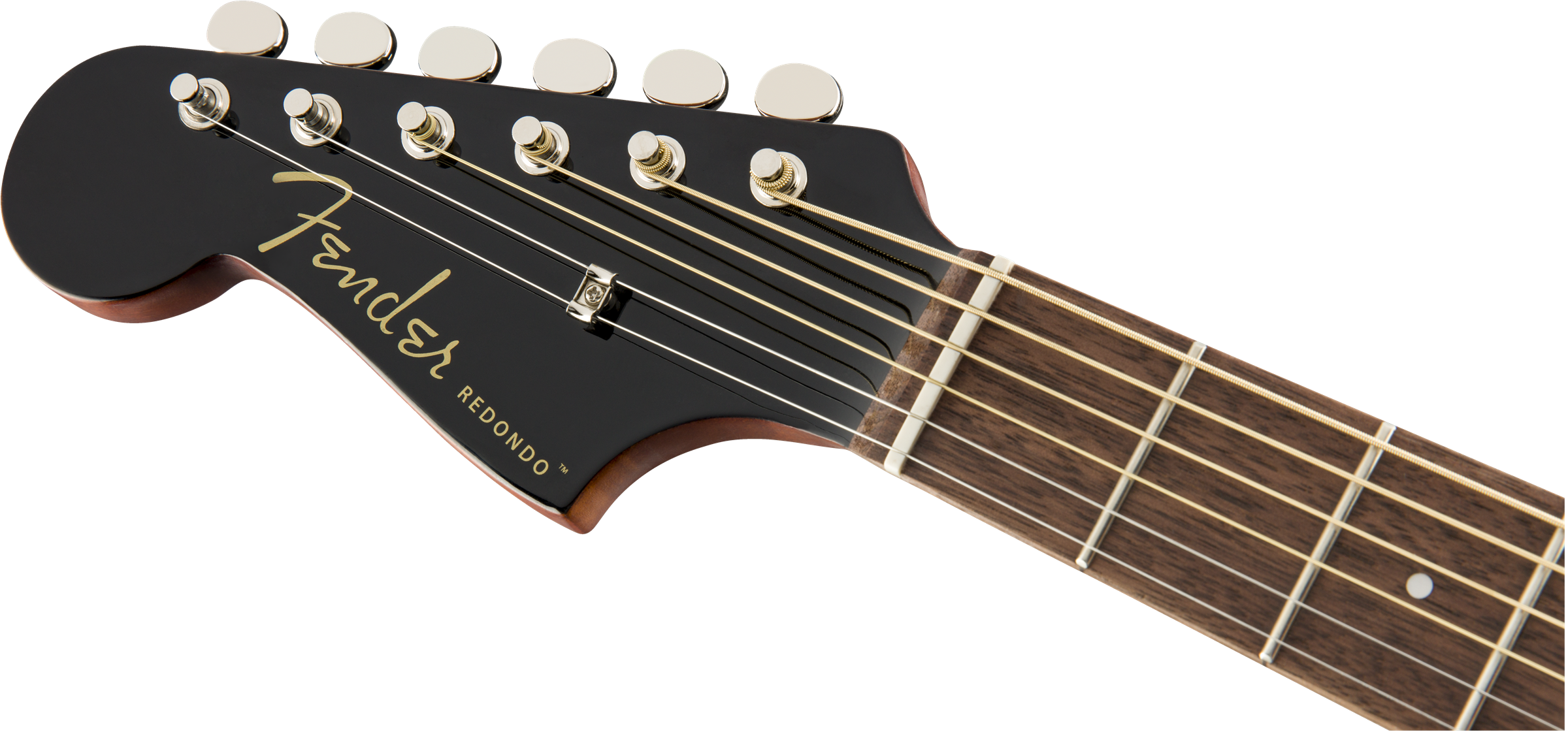 Fender Redondo Lh California Player Gaucher Cw Epicea Acajou Pau - Jetty Black - Guitarra electro acustica - Variation 3