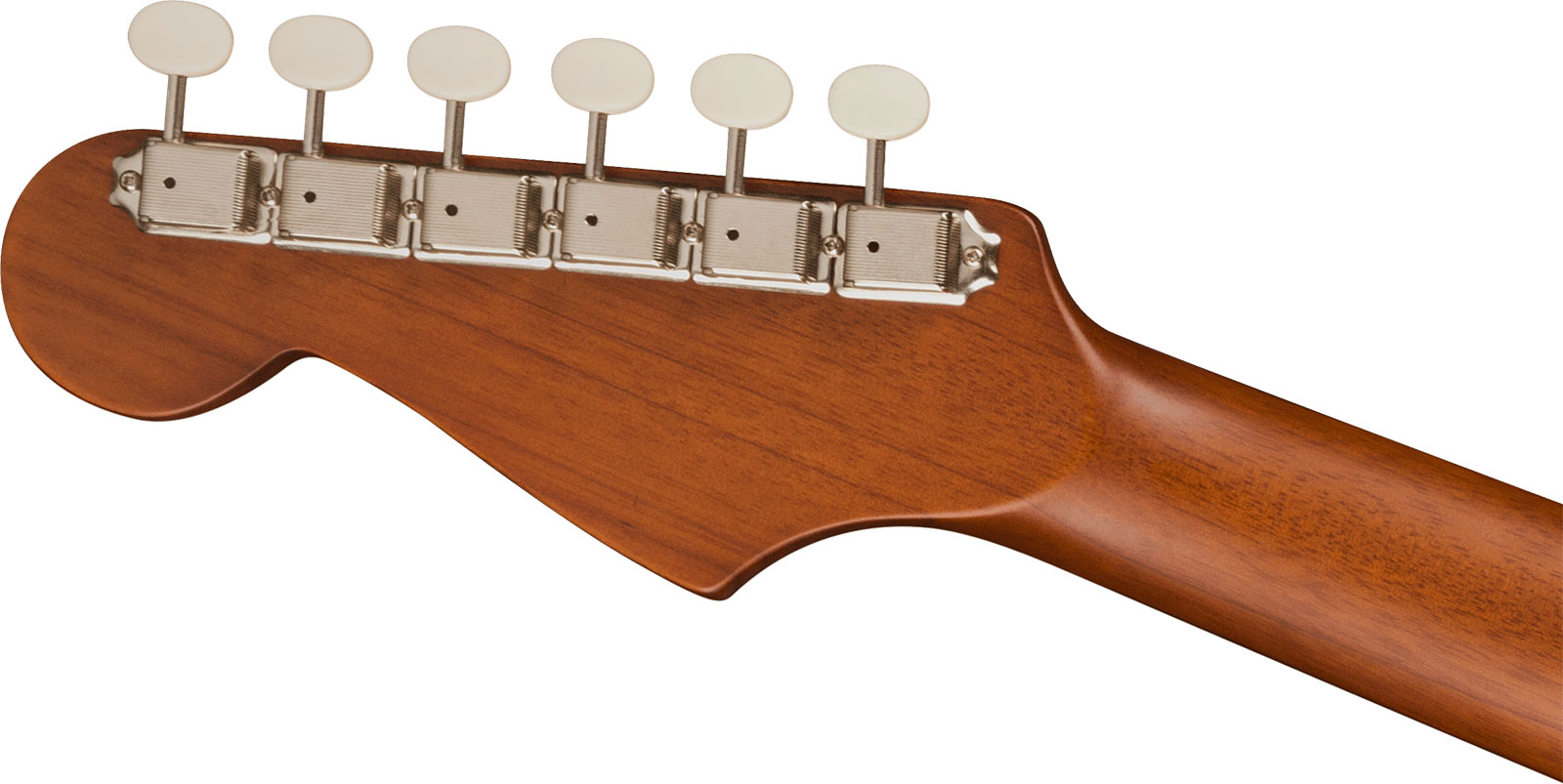 Fender Redondo Mini All Mahogany California Ltd Dreadnought 1/2 Tout Acajou Noy - Natural Satin - Guitarra acústica de viaje - Variation 3